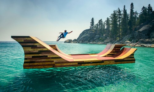 Rampa de Skate Flotante