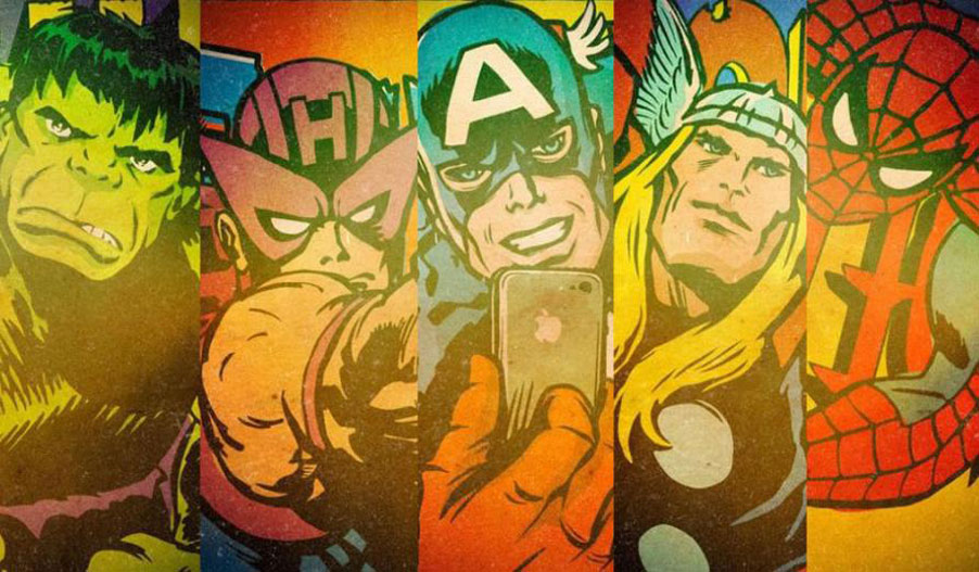 Marvel Selfies