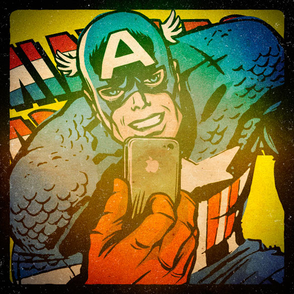 Marvel Selfies