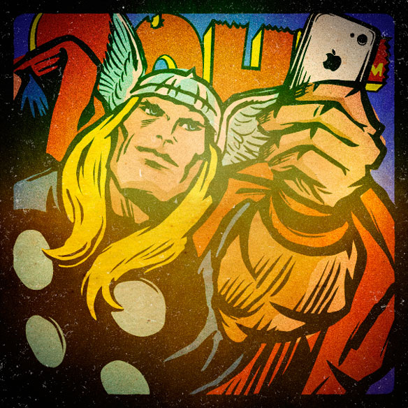 Marvel Selfies