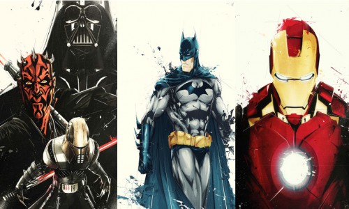 Marvel, Star Wars, DC Comics