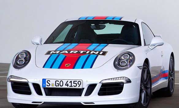 Porsche 911 CarreraS Martini Racing