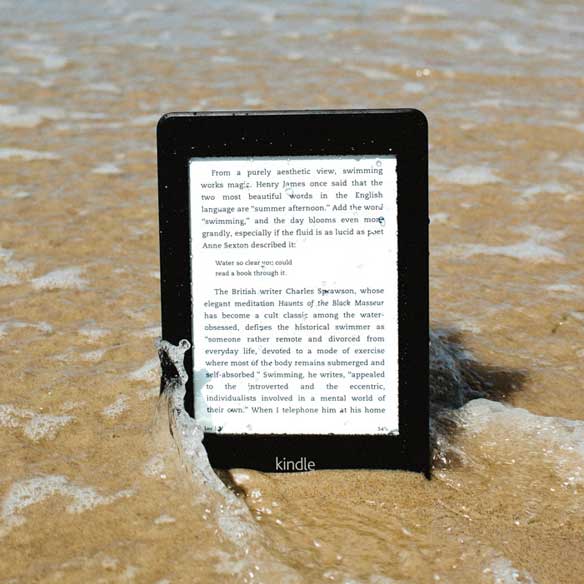 Waterproofed Kindle Paperwhite