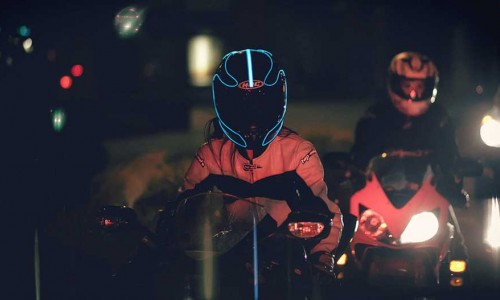 Cascos Luminiscentes LightMode