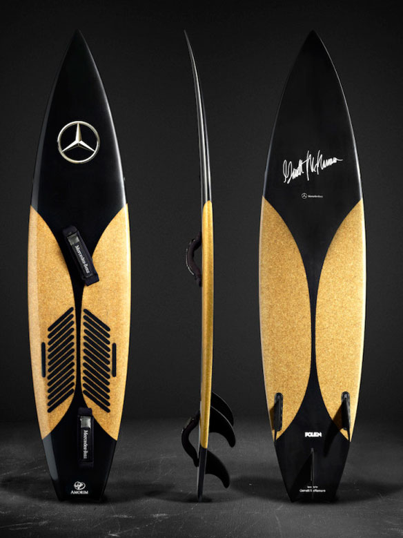 Mercedes-Benz Cork Surfboard