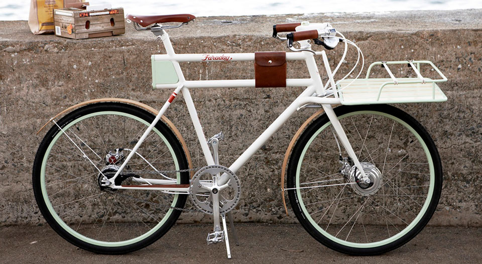 Bicicleta Electrica Faraday Porteur